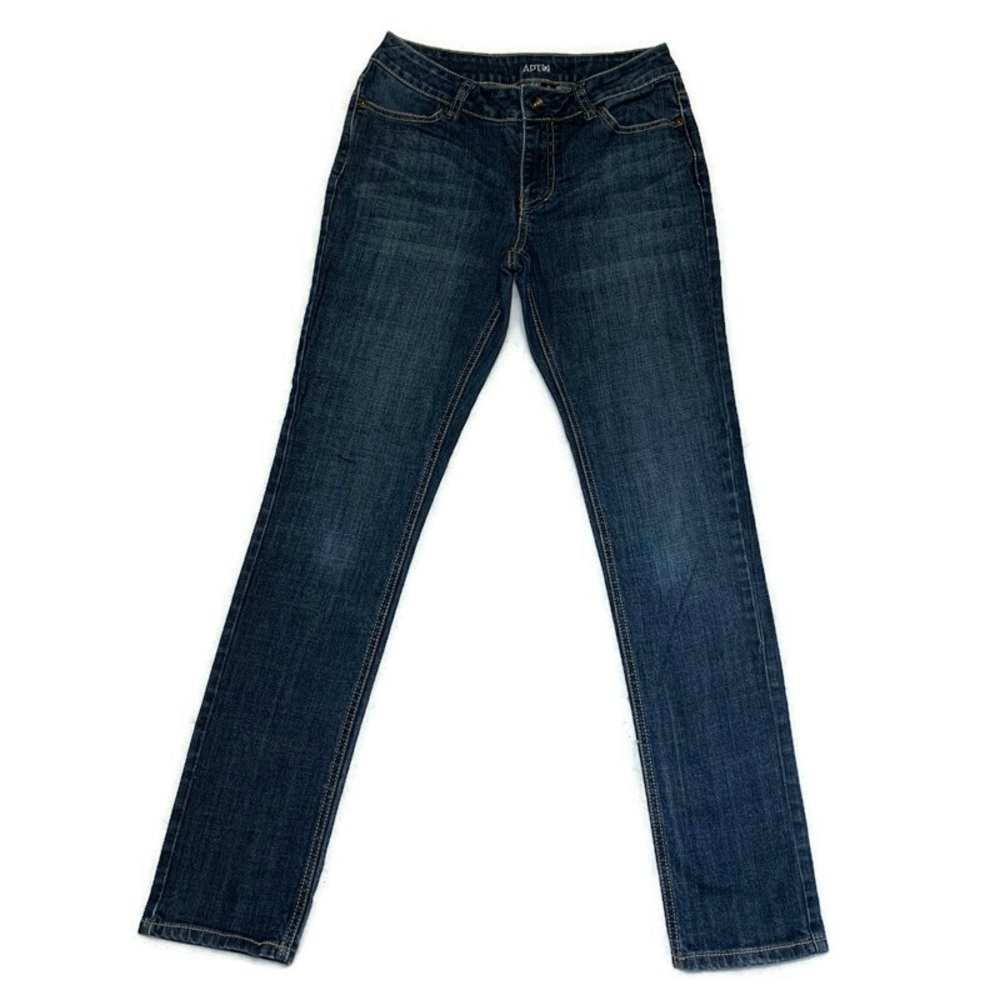 Apt 9 Womens Denim Skinny Jeans Size 4 preowned